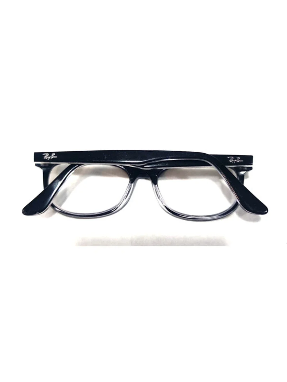 Ray Ban Jr RB1642 3529 Boys Black Oval Eyeglasses 48-16 135